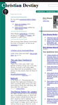 Mobile Screenshot of christiandestiny.org